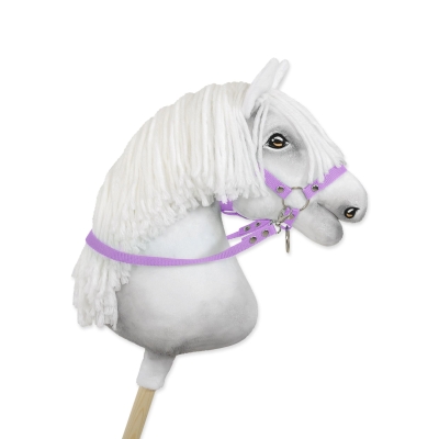 Teugels voor stokpaard Purper