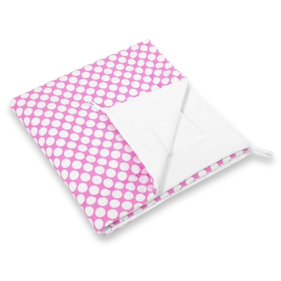 Tipi Tent Dubbelzijdige Speelmat Roze Polkaprikker