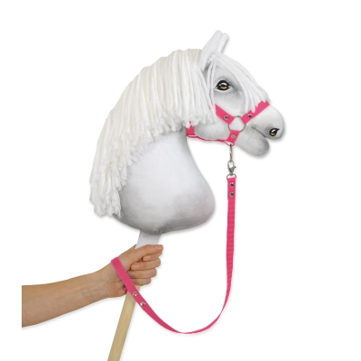 Touw voor hobby paard Donker Roze