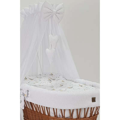 Wiegbekleding grote maat met hemel ovaal