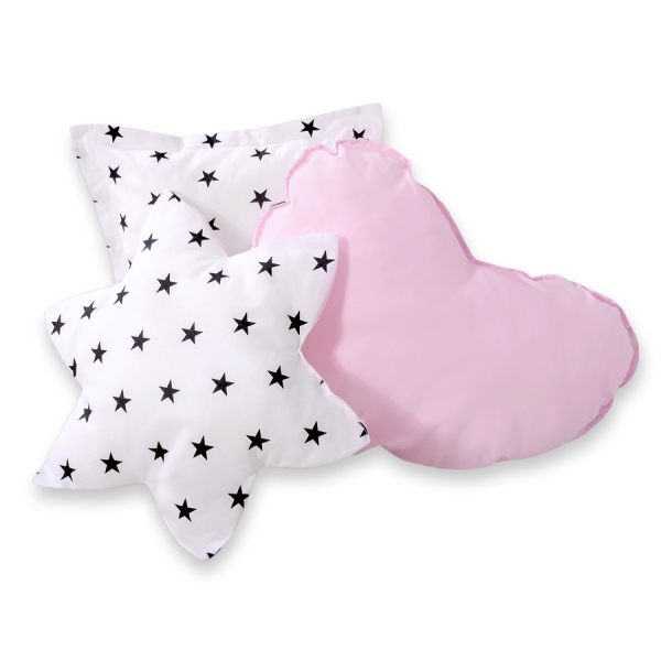 3 st Kussens voor Tipi Speeltent Roze