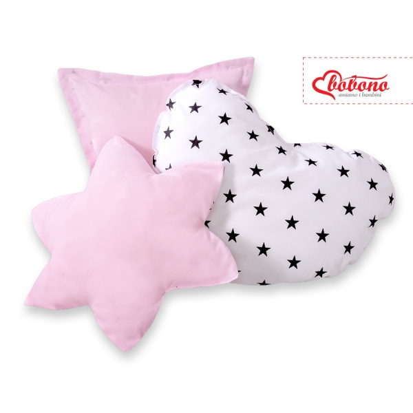 3 st Kussens voor Tipi Speeltent Roze