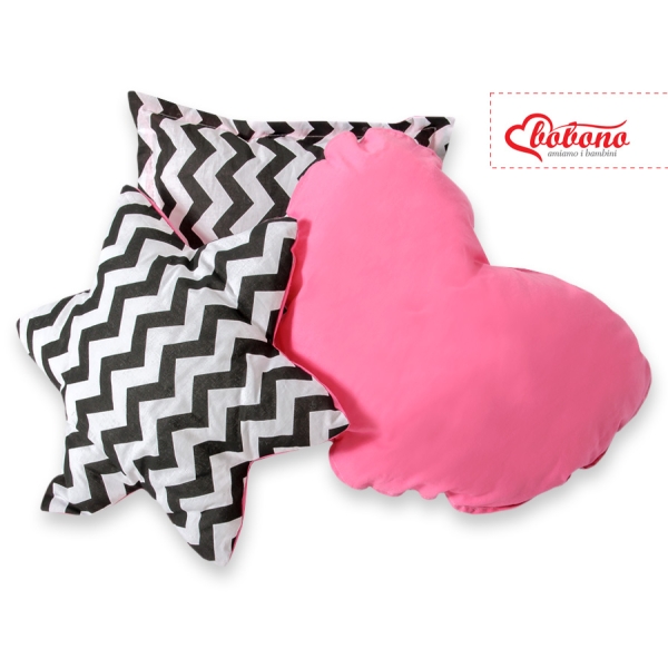 3 st Kussens voor Tipi Speeltent Roze Zwart Zigzag