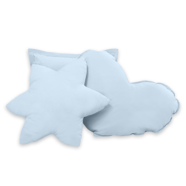 3 st Kussens voor Wigwam Speeltent Blauw