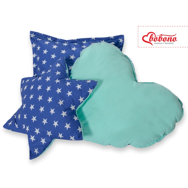 3 st Kussens voor Wigwam Speeltent Donkerblauw
