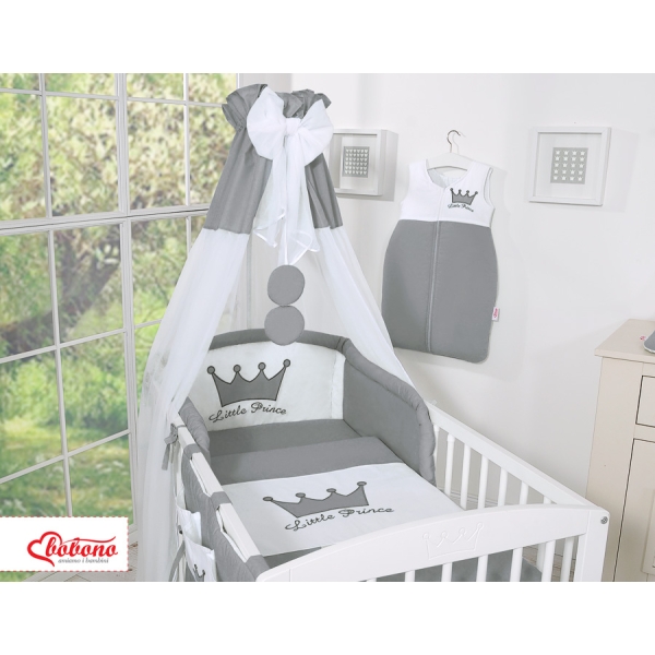 Baby Hemeltje Tule Strik  Antraciet Sifonki Little Prince Princess