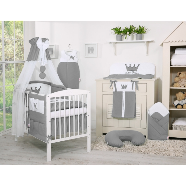 Baby Hemeltje Tule Strik  Antraciet Sifonki Little Prince Princess