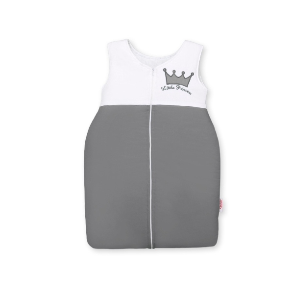 Baby Slaapzak  -  Antraciet Little Prince Princess