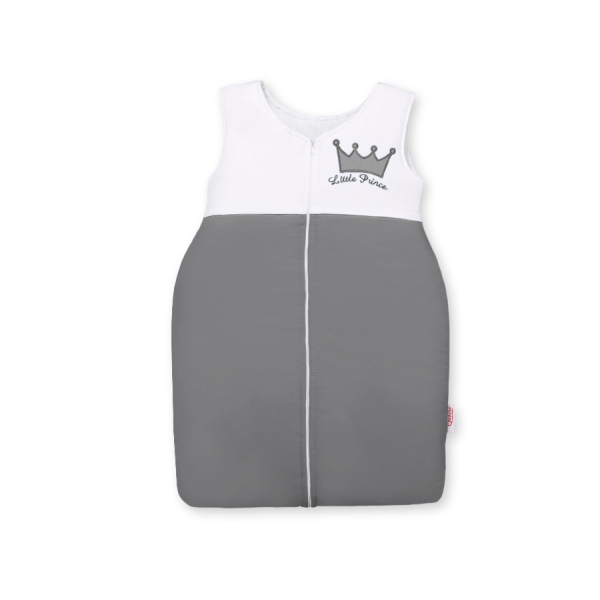 Baby Slaapzak  -  Antraciet Little Prince Princess