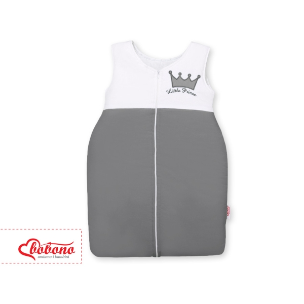 Baby Slaapzak  -  Antraciet Little Prince Princess