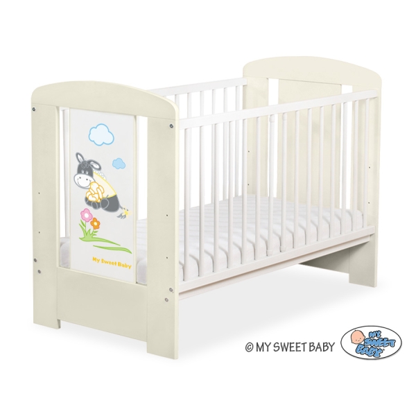 Babybed 120x60 cm - Donkey Luca Ivoor Ezel Luca