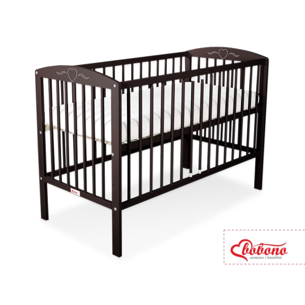 Babybed 120x60 cm - Harten Bruin