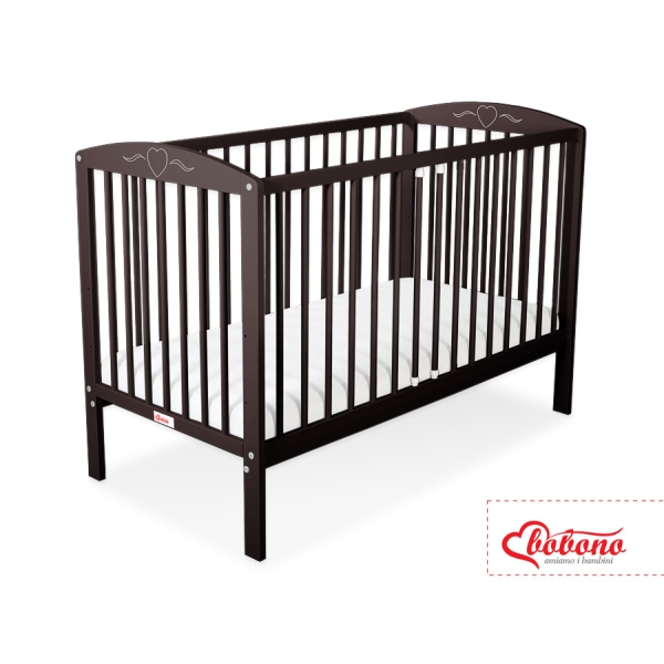 Babybed 120x60 cm - Harten Bruin