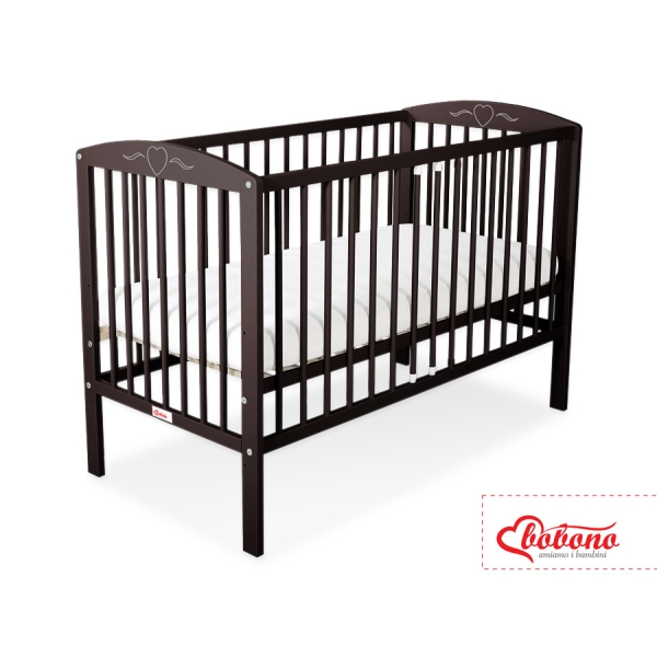 Babybed 120x60 cm - Harten Bruin