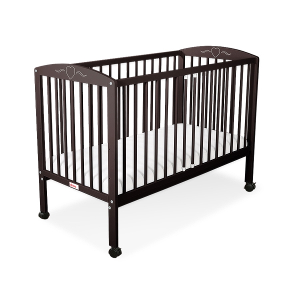 Babybed 120x60 cm - Harten Bruin