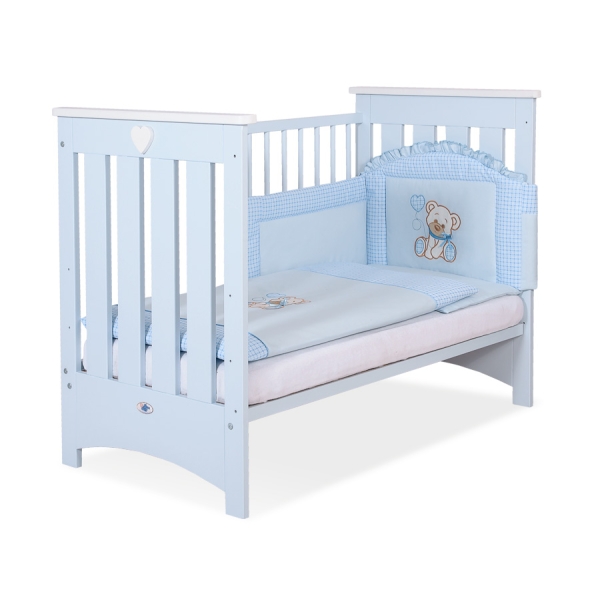 Blauw ledikant voor jongen