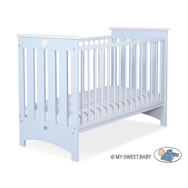 Babybed 120x60 cm - Lorenzo III Blauw