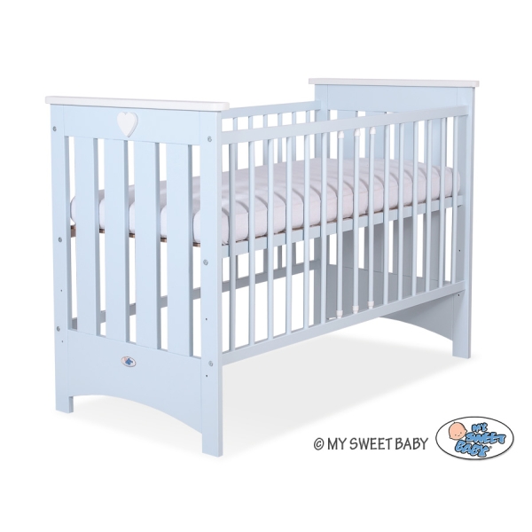 Babybed 120x60 cm - Lorenzo III Blauw