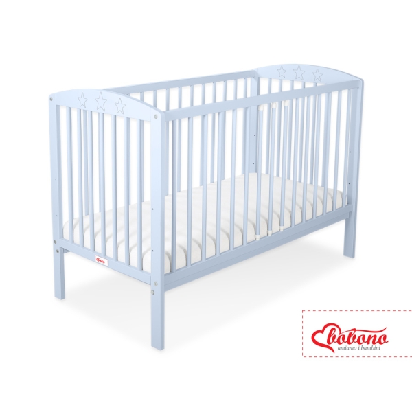 Babybed 120x60 cm - Sterren Blauw Sterren