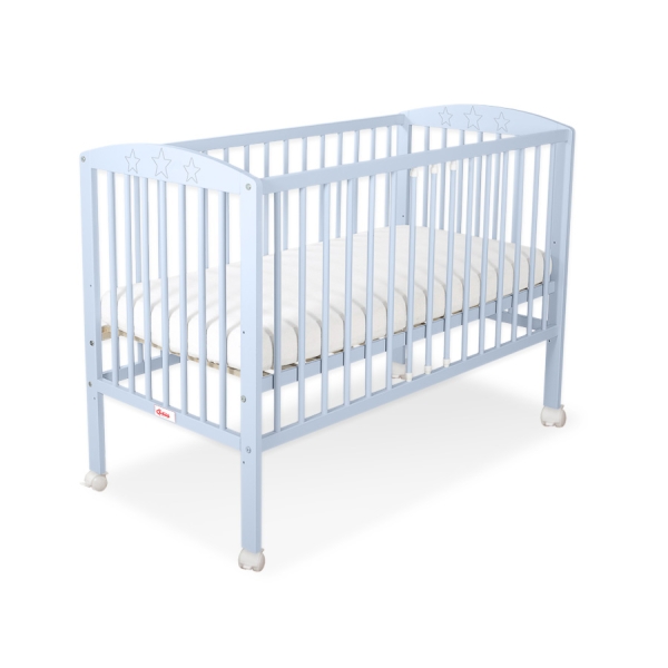 Babybed 120x60 cm - Sterren Blauw Sterren