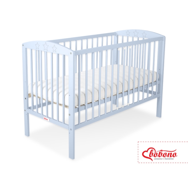 Babybed 120x60 cm - Sterren Blauw Sterren