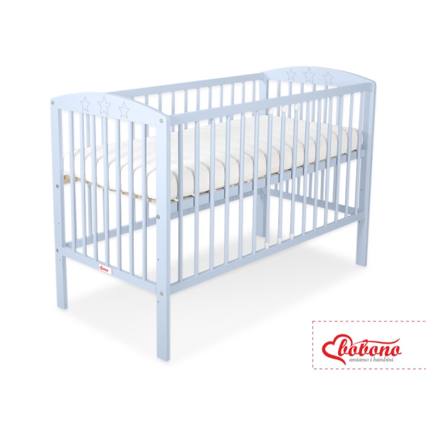Babybed 120x60 cm - Sterren Blauw Sterren