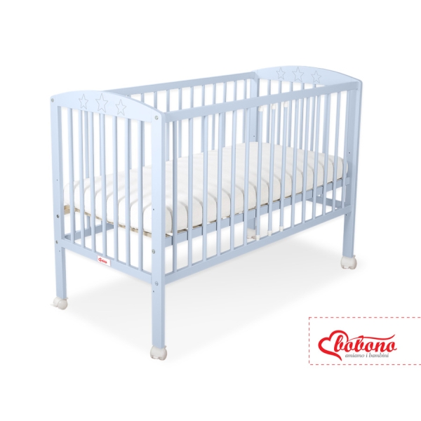 Babybed 120x60 cm - Sterren Blauw Sterren
