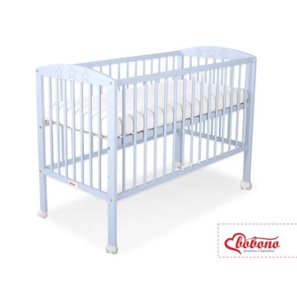 Babybed 120x60 cm - Sterren Blauw Sterren