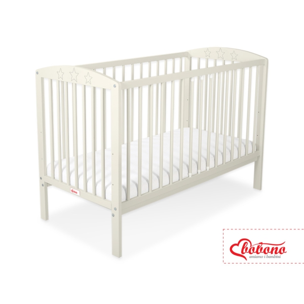 Babybed 120x60 cm - Sterren Ivoor Sterren