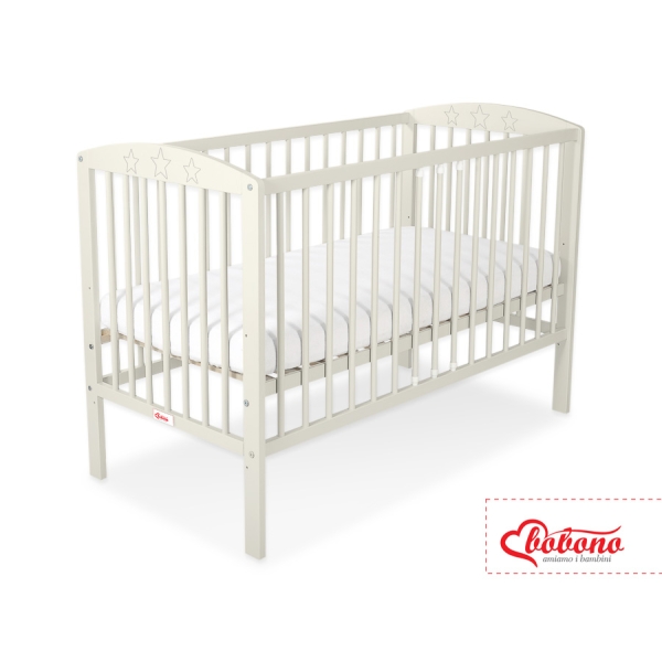 Babybed 120x60 cm - Sterren Ivoor Sterren