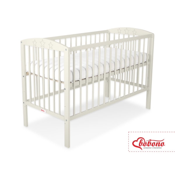 Babybed 120x60 cm - Sterren Ivoor Sterren