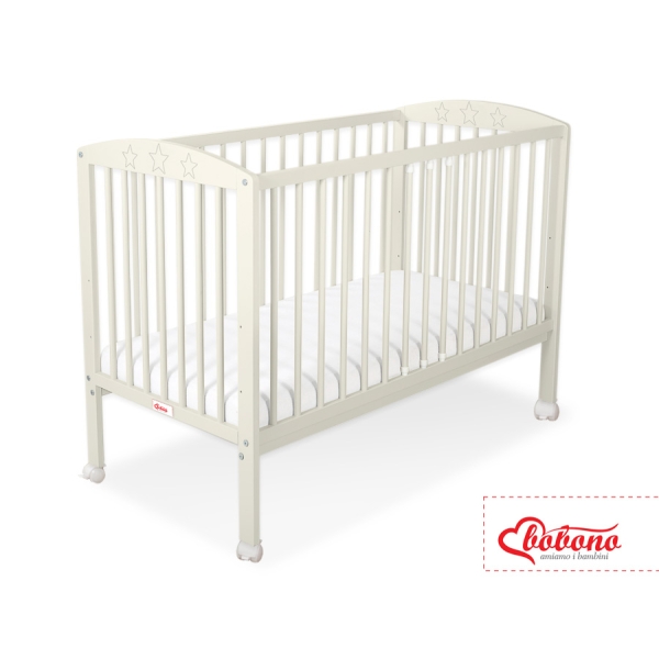 Babybed 120x60 cm - Sterren Ivoor Sterren
