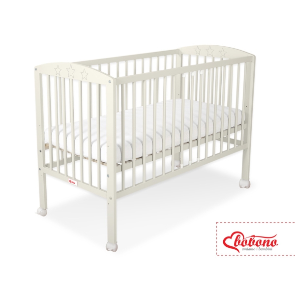 Babybed 120x60 cm - Sterren Ivoor Sterren