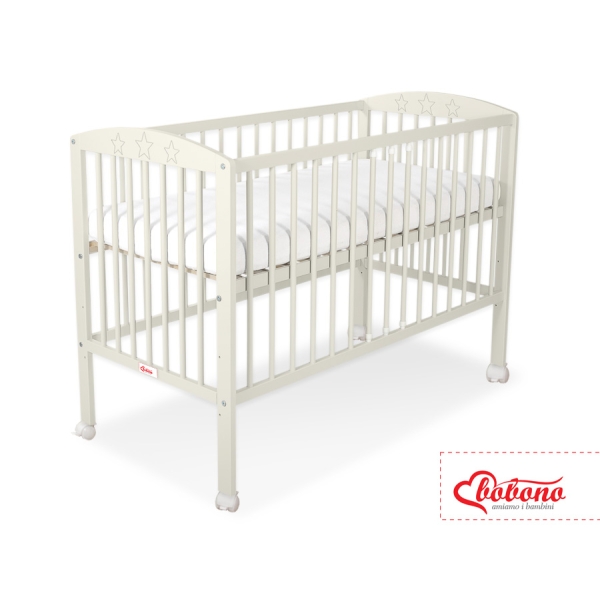 Babybed 120x60 cm - Sterren Ivoor Sterren