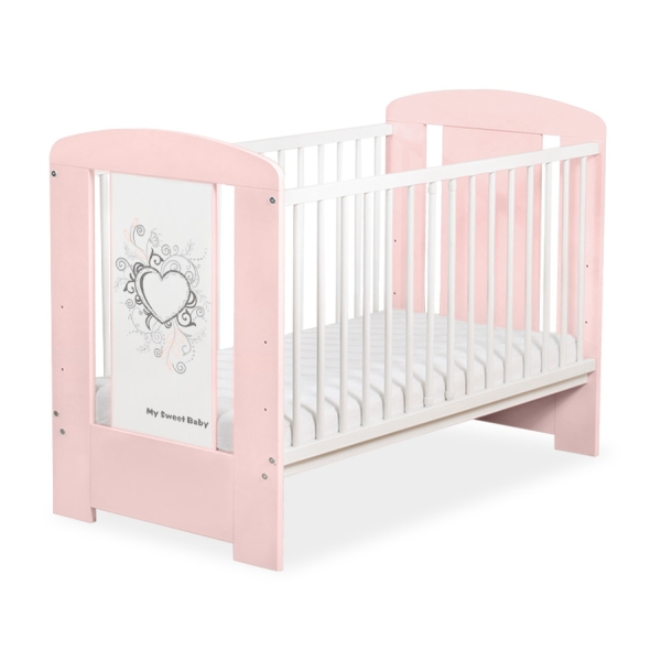 Babybed Chic 120x60 cm Roze