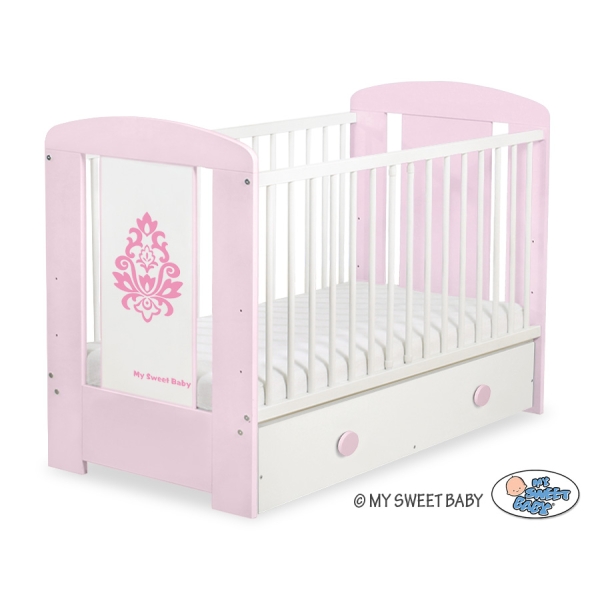 Babybed met Lade 120x60 cm - Glamour MAXI Glamour