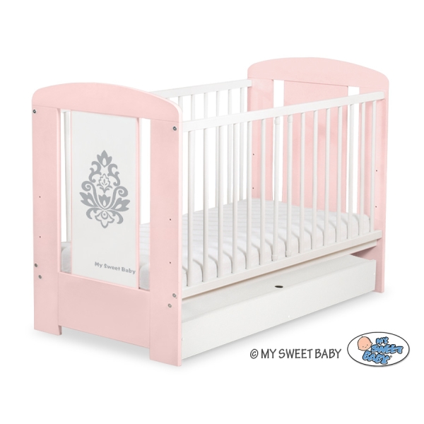 Babybed met Lade 120x60 cm - Glamour STANDARD Glamour