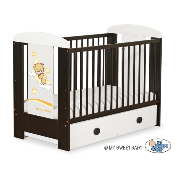 Babybed met Lade 120x60 cm - Good Night MAXI Welterusten