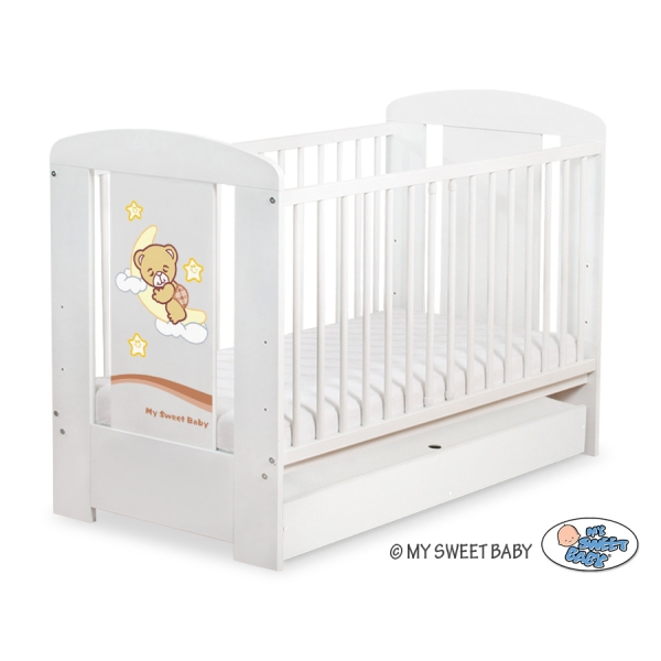 Babybed met Lade 120x60 cm - Good Night STANDARD Welterusten