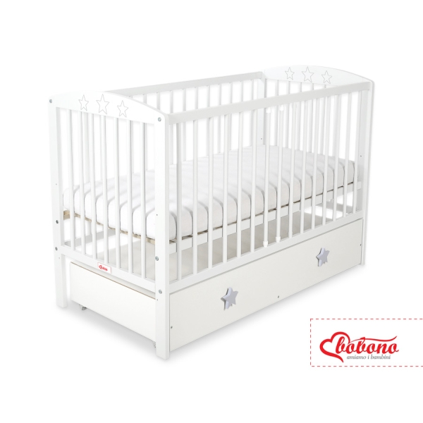 Babybed met Lade 120x60 cm - Sterren MAXI Sterren