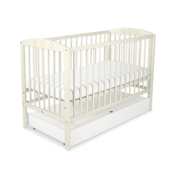 Babybed met Lade 120x60 cm - Sterren STANDARD Sterren
