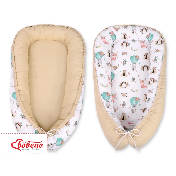 Babynestje Beige Vos