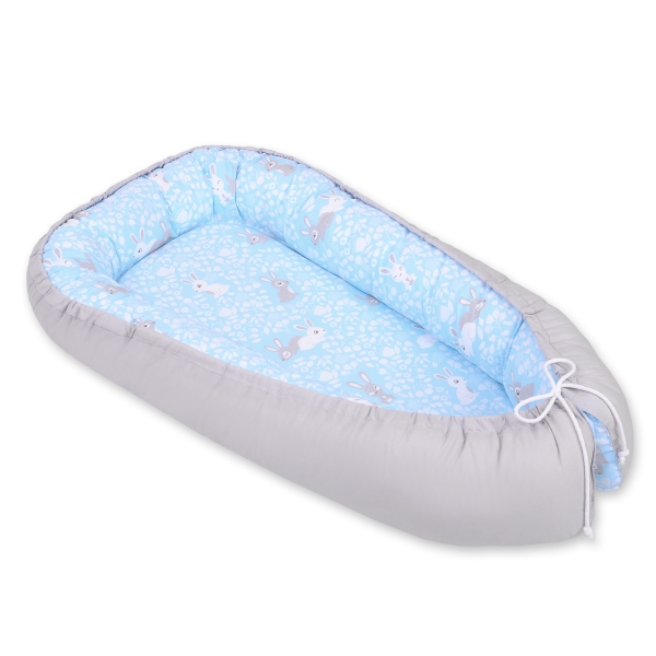 Babynestje Blauw Grijs Konijnen