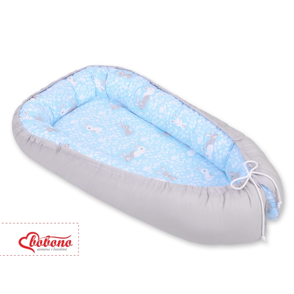 Babynestje Blauw Grijs Konijnen