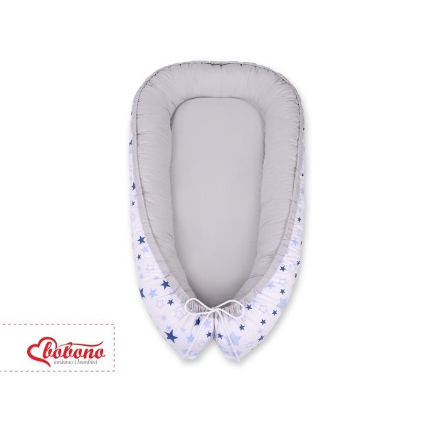 Babynestje Blauw Grijs Sterren