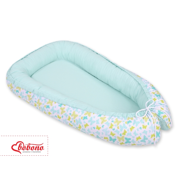 Babynestje Blauw Mint Vlinders