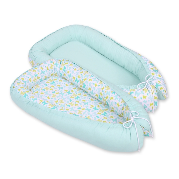 Babynestje Blauw Mint Vlinders