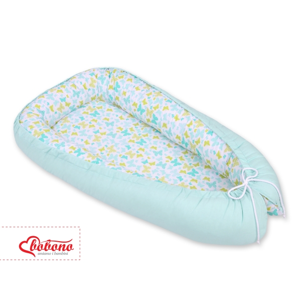 Babynestje Blauw Mint Vlinders