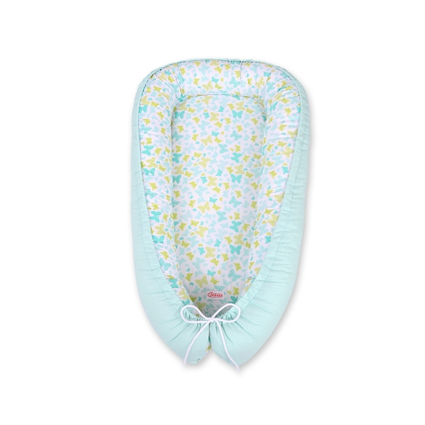 Babynestje Blauw Mint Vlinders