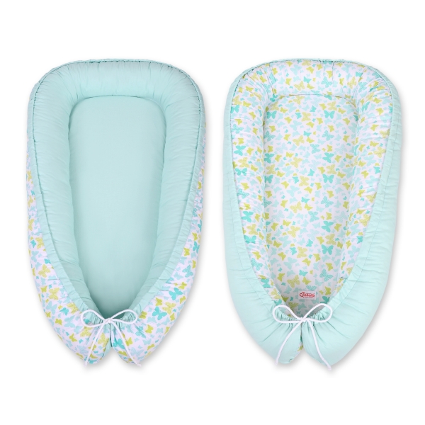 Babynestje Blauw Mint Vlinders